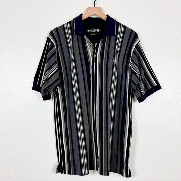 Knights Of Round Table Stripe Polo - Picture 1 of 7